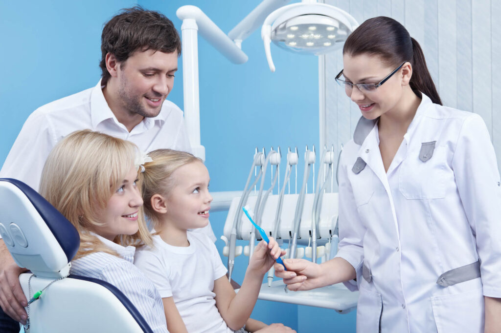 an expert in somerset family dentistry discussing oral health